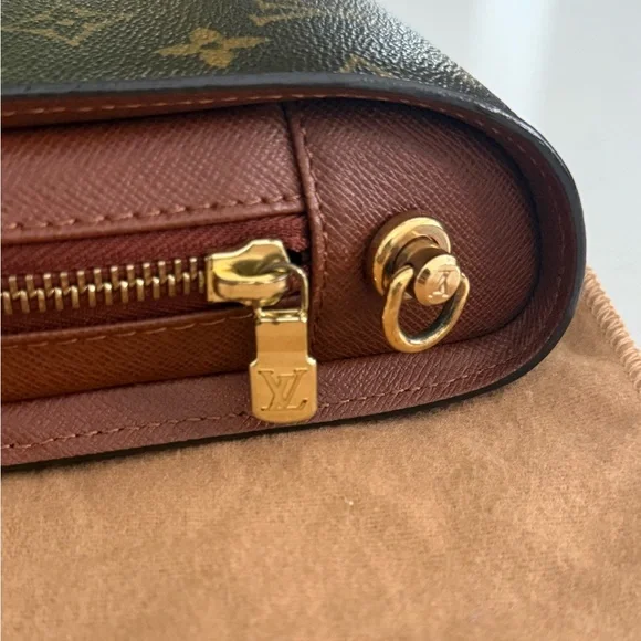 Louis Vuitton Pochette Orsay leather clutch bag ~ Never worn, VINTAGE - Picture 10 of 16